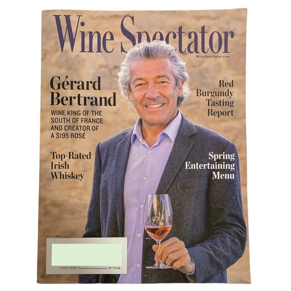 Wine Spectator Magazine May 31 2023 Gerard Bertrand Spring Entertaining Menu - Picture 1 of 4